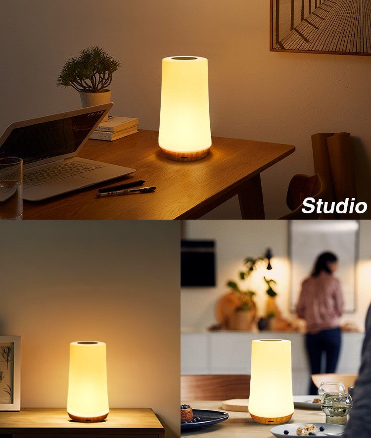 differents scenarios avec lampes de chevet tactile