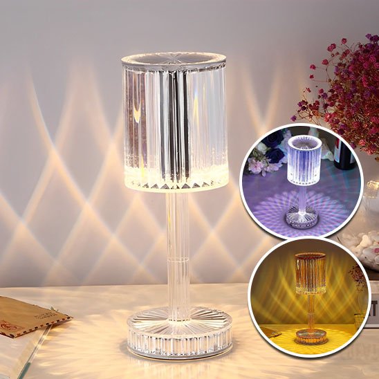 Lampe tactile pose sur table pour decoration