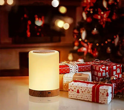 decoration avec lampe de chevet tactile design