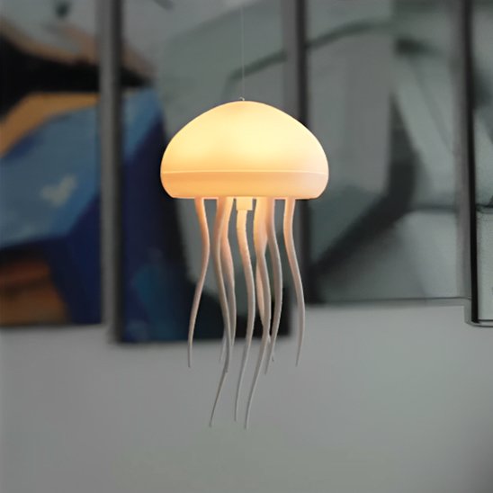 lampe de chevet design dans espace de deco
