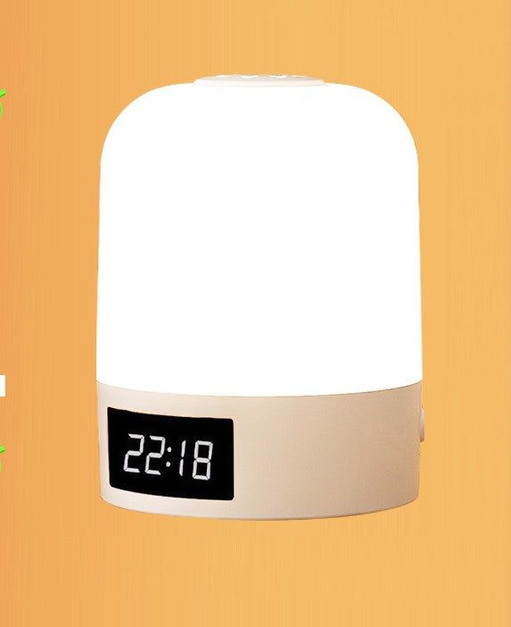 lampe de chevet tactile sans fil avec affichage d heure