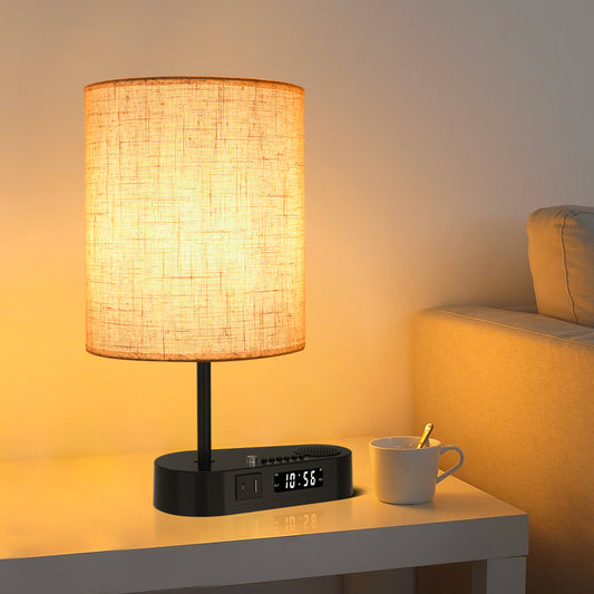 lampe de table led au coin salon