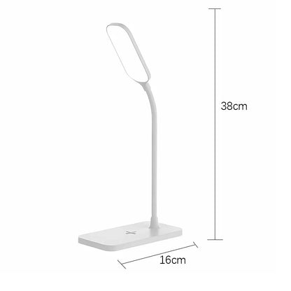 lampe de table sans fils couleur blanche