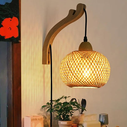 Applique murale rotin | Bohème Naturel