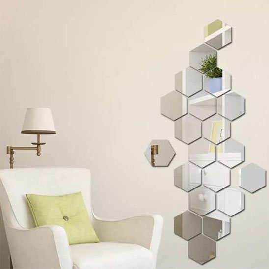 Miroir autocollant | DécorPlus