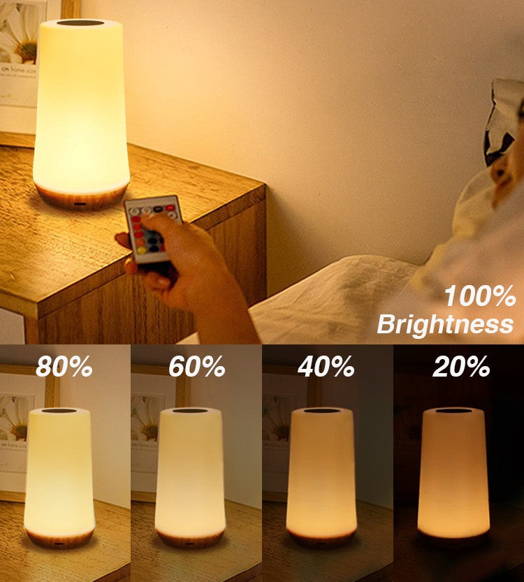 selection de l eclairage dans lampes de chevet tactile